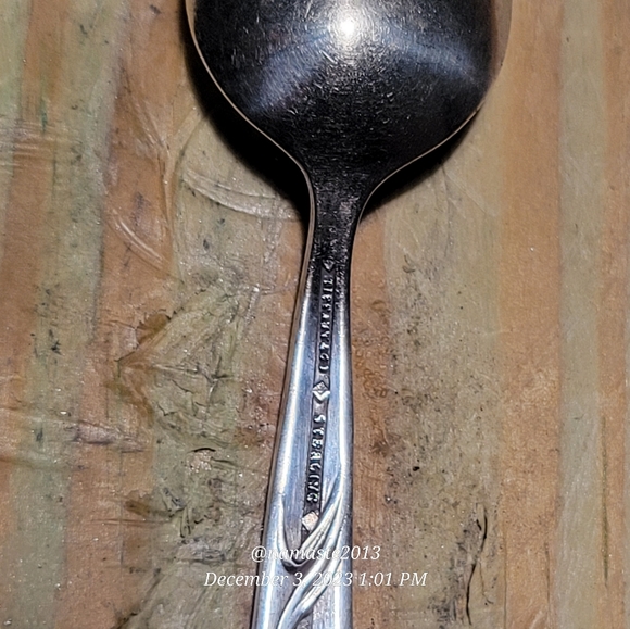 1872 Tiffany & Company IRIS Spoon Ring in Sterling Silver Luxury Jewelry #51 - Picture 14 of 14